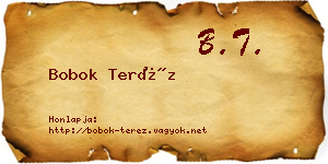 Bobok Teréz névjegykártya
